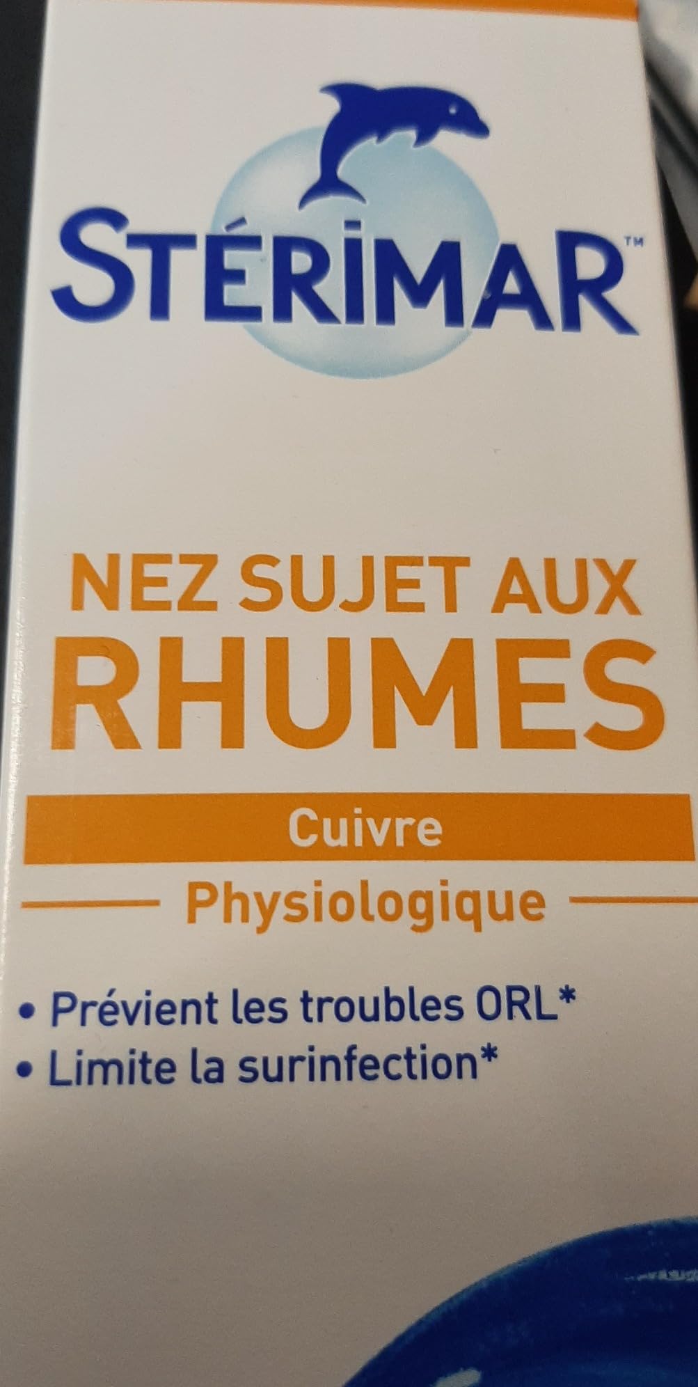 Stérimar Rhume Spray Nasal 100 ml Eau de Mer Cuivre