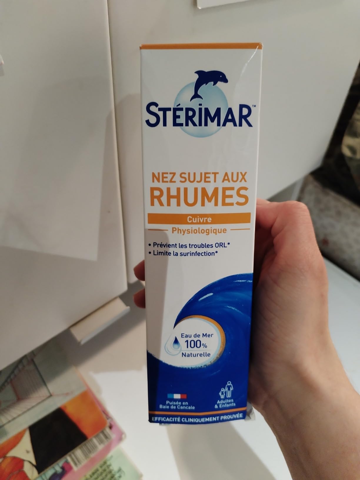 Stérimar Rhume Spray Nasal 100 ml Eau de Mer Cuivre