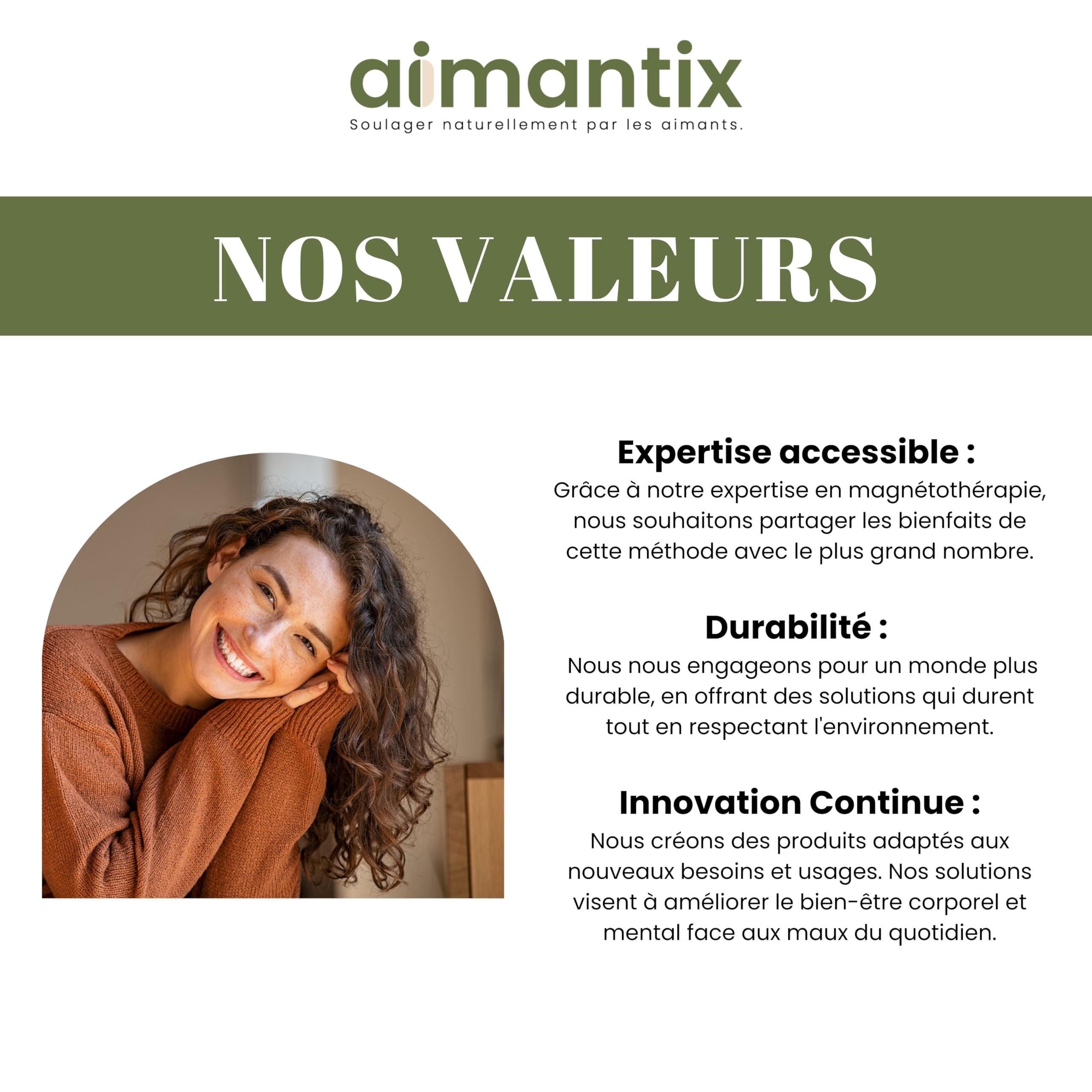 Aimantix Palets magnétiques aimants règles douloureuses x2