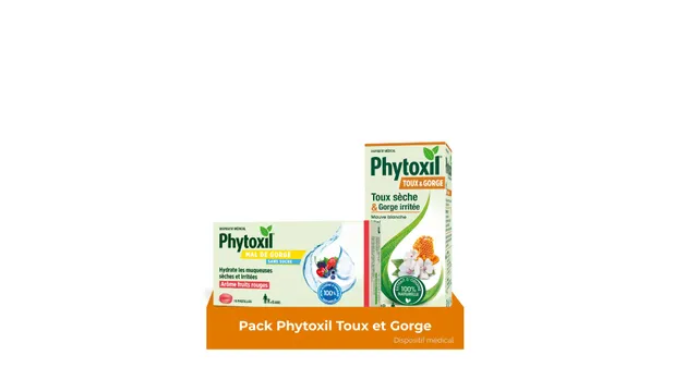 Phytoxil Toux & Gorge sirop 100 ml + pastilles fruits rouges