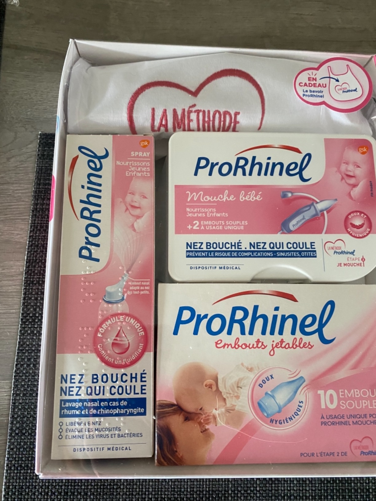 Prorhinel Gamme bébé coffret découverte maman spray + mouche