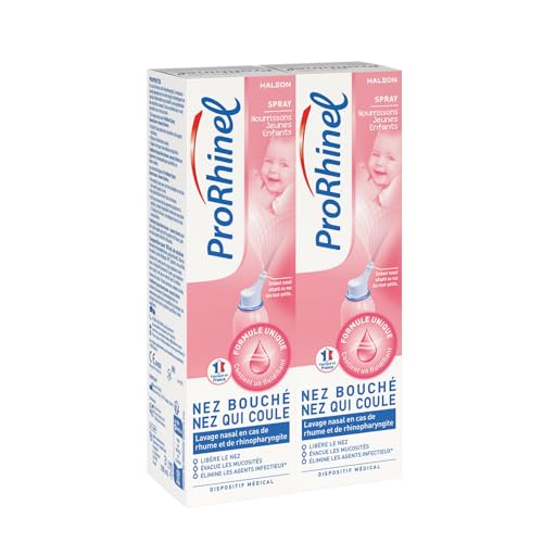 Prorhinel Gamme bébé spray nasal nourrisson lot 2x100 ml