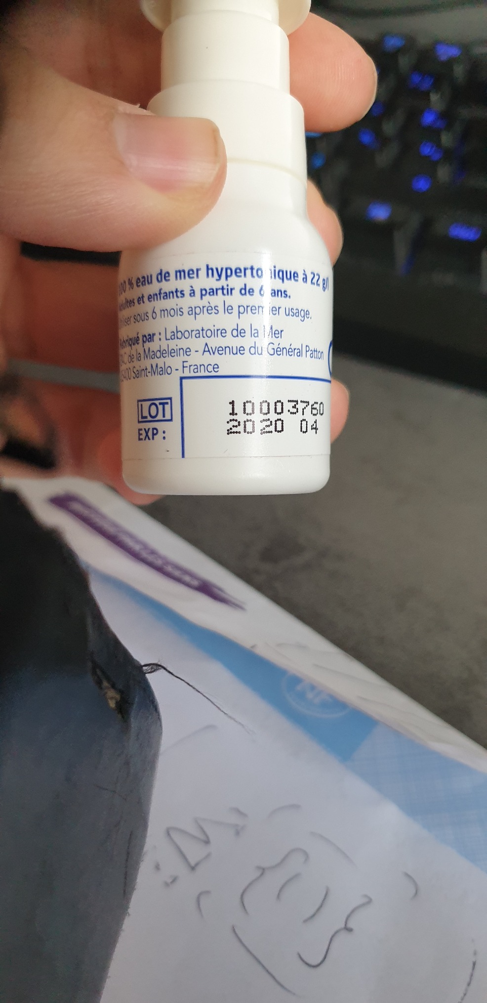 Prorhinel Enfants-Adultes Spray nasal eucalyptus 20 ml nez bouché