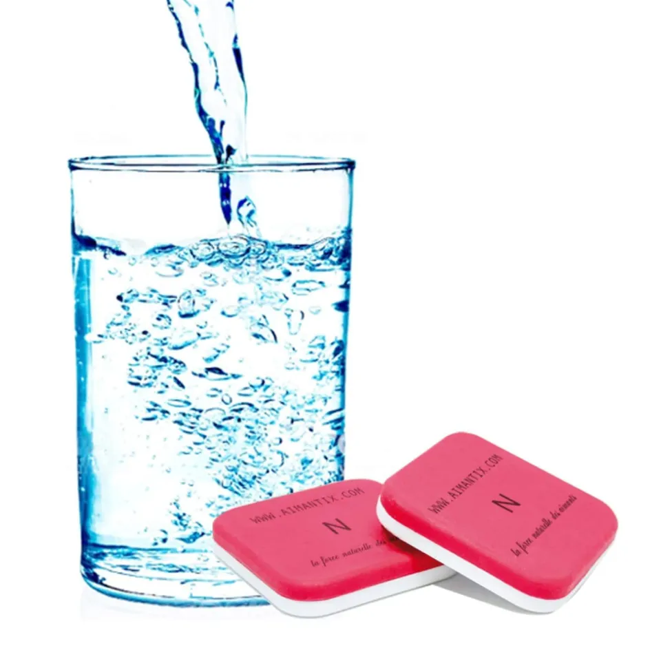 Aimantix Palets magnétiques eau magnétisée 3800 gauss lot de 2