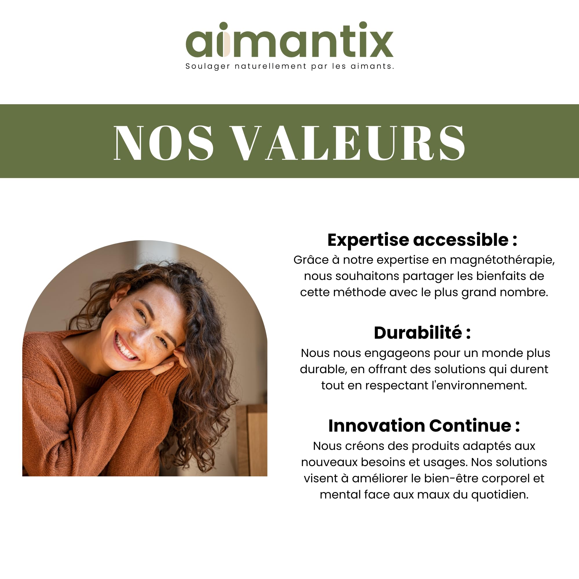 Aimantix Palets Magnétiques avec Pochette Réglable Paire