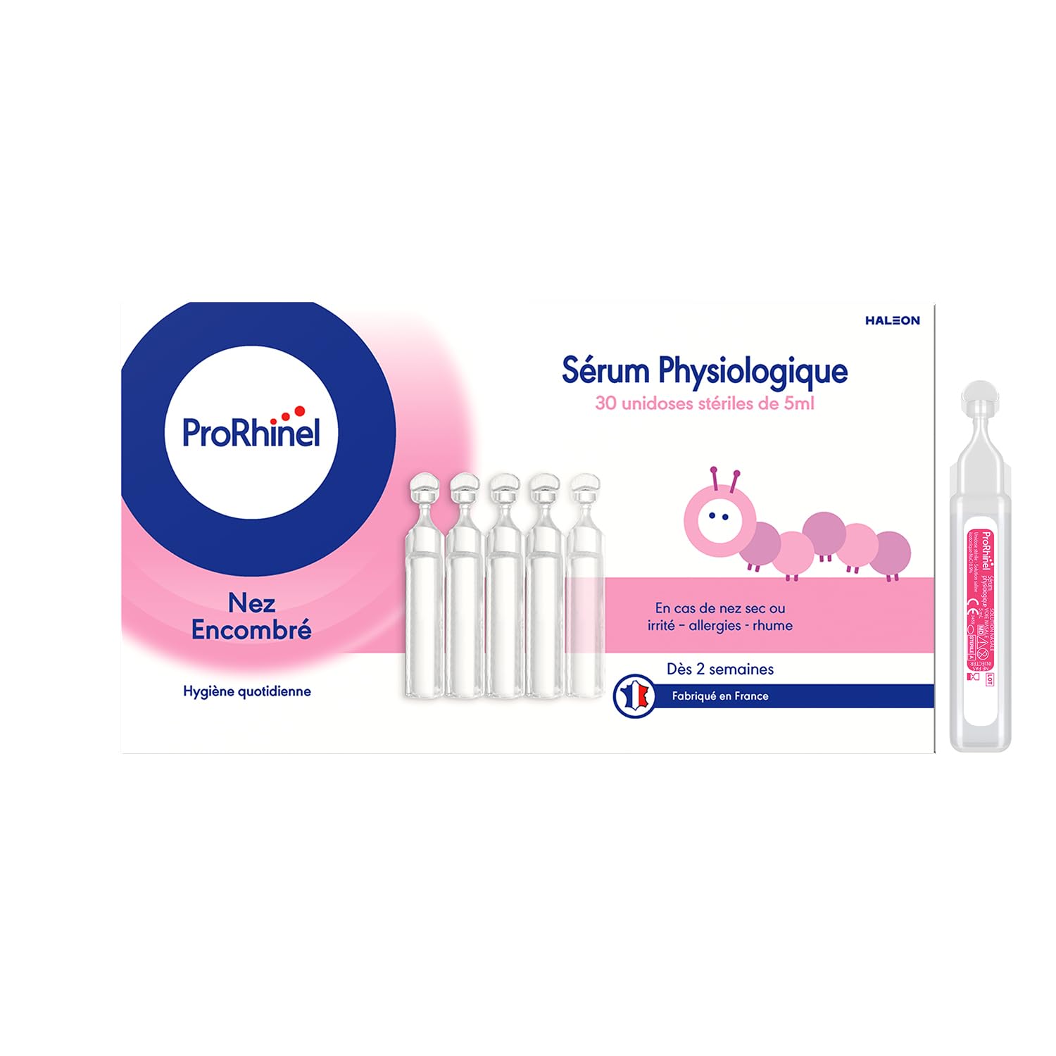 Prorhinel Gamme bébé sérum physiologique 6x30 unidoses