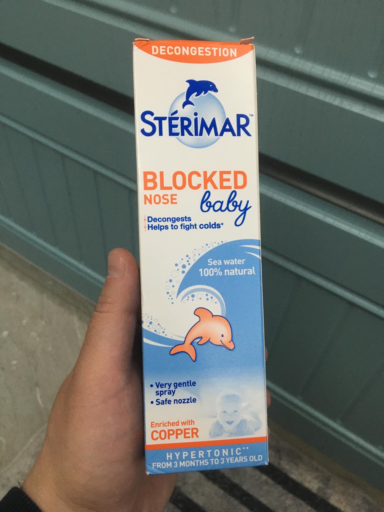 Stérimar Bébé Nez Bouché spray nasal 100 ml cuivre