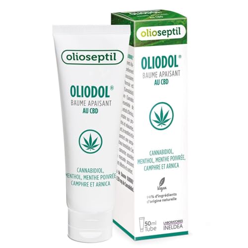 Olioseptil Oliodol baume apaisant CBD menthol 50 ml