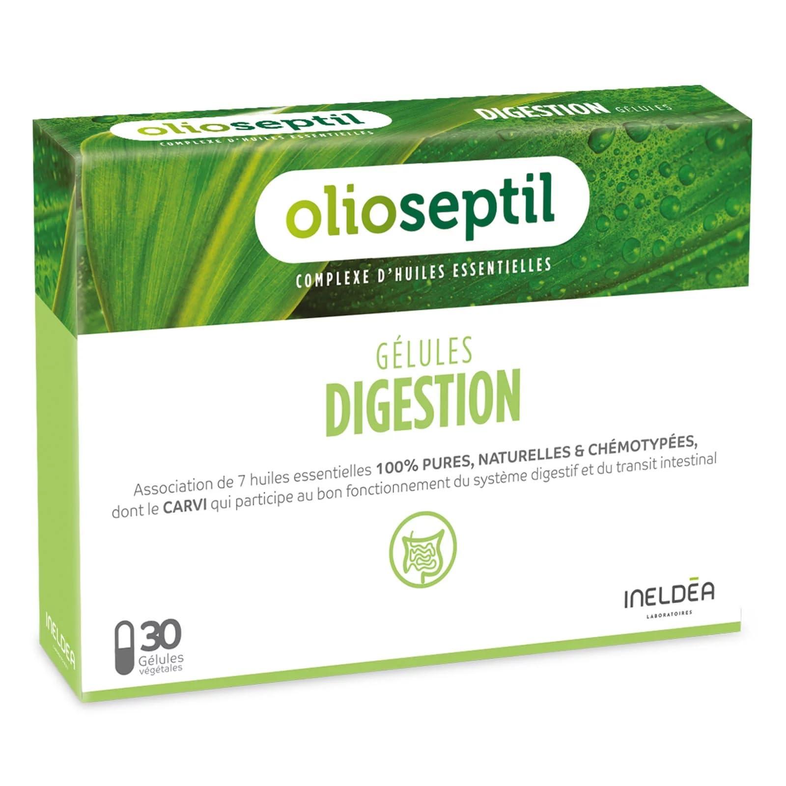 Olioseptil Confort digestif gélules digestion lot de 3 carvi