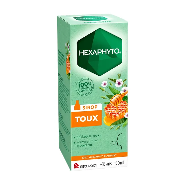 Hexaphyto Sirop Hexaphyto sirop toux 150 ml guimauve plantain
