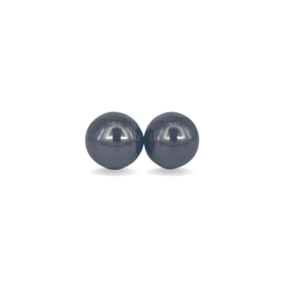 Aimantix Boules anti-stress hématite magnétique x2