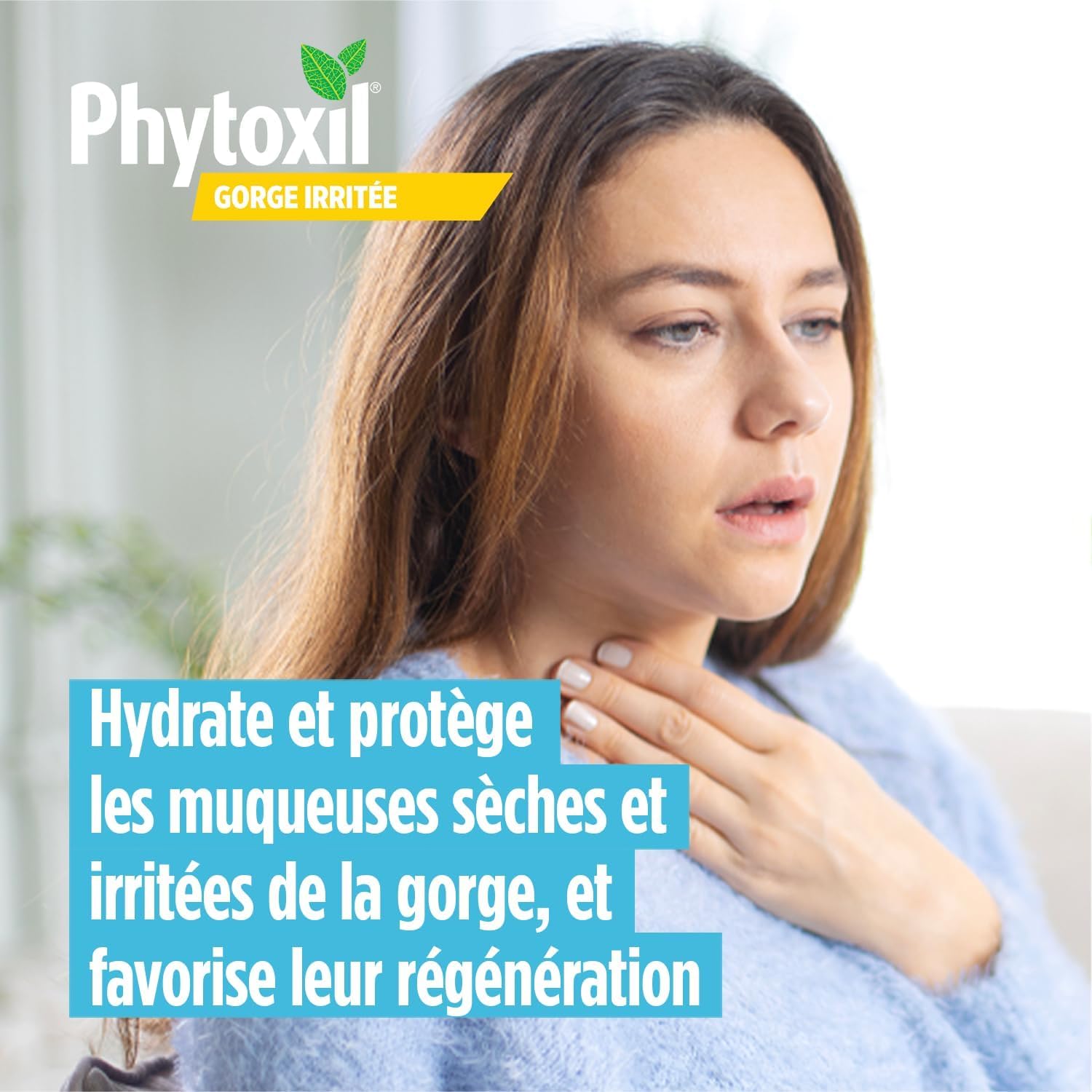 Phytoxil Gamme Gorge Pastilles Mal de Gorge Sans Sucre Miel