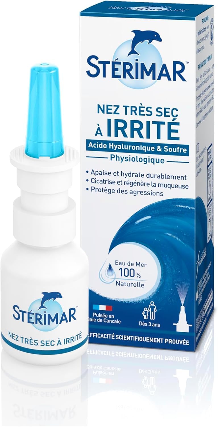 Stérimar Hygiène au quotidien Nez Très Sec spray nasal 20 ml soufre