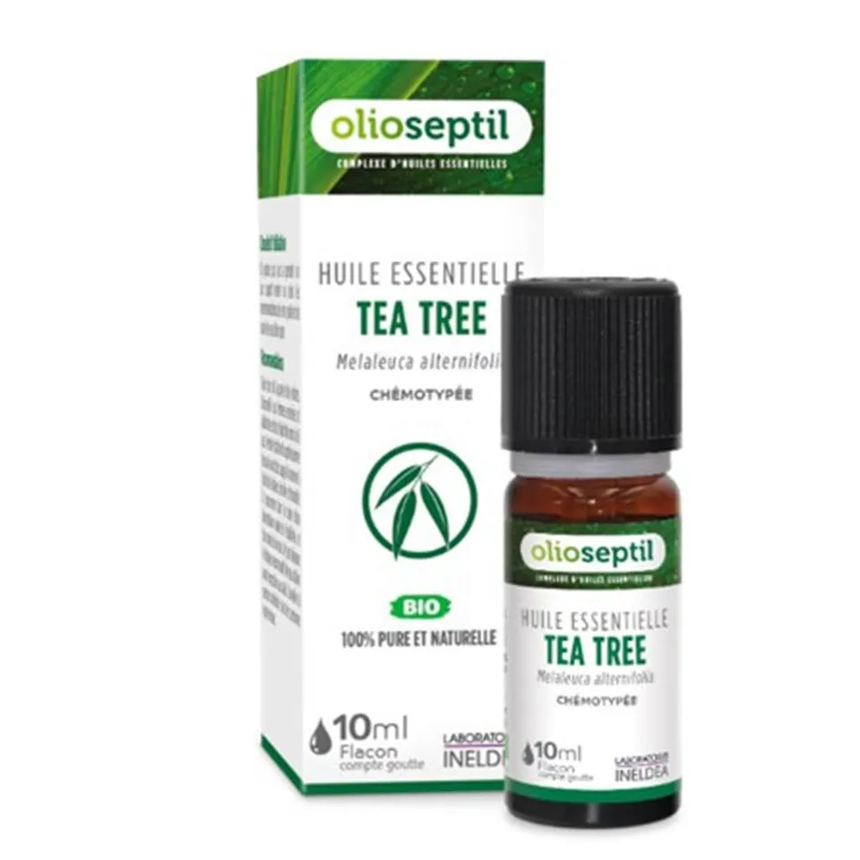 Olioseptil Les 8 Essentielles huile tea tree bio 10 ml pure