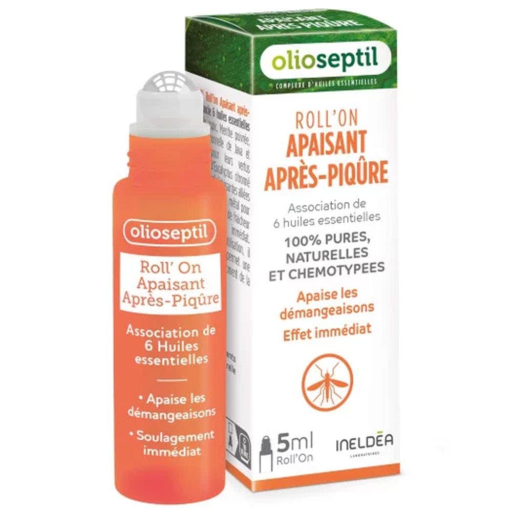 Olioseptil Roll-On Après-Piqûre Démangeaisons 3x5 ml