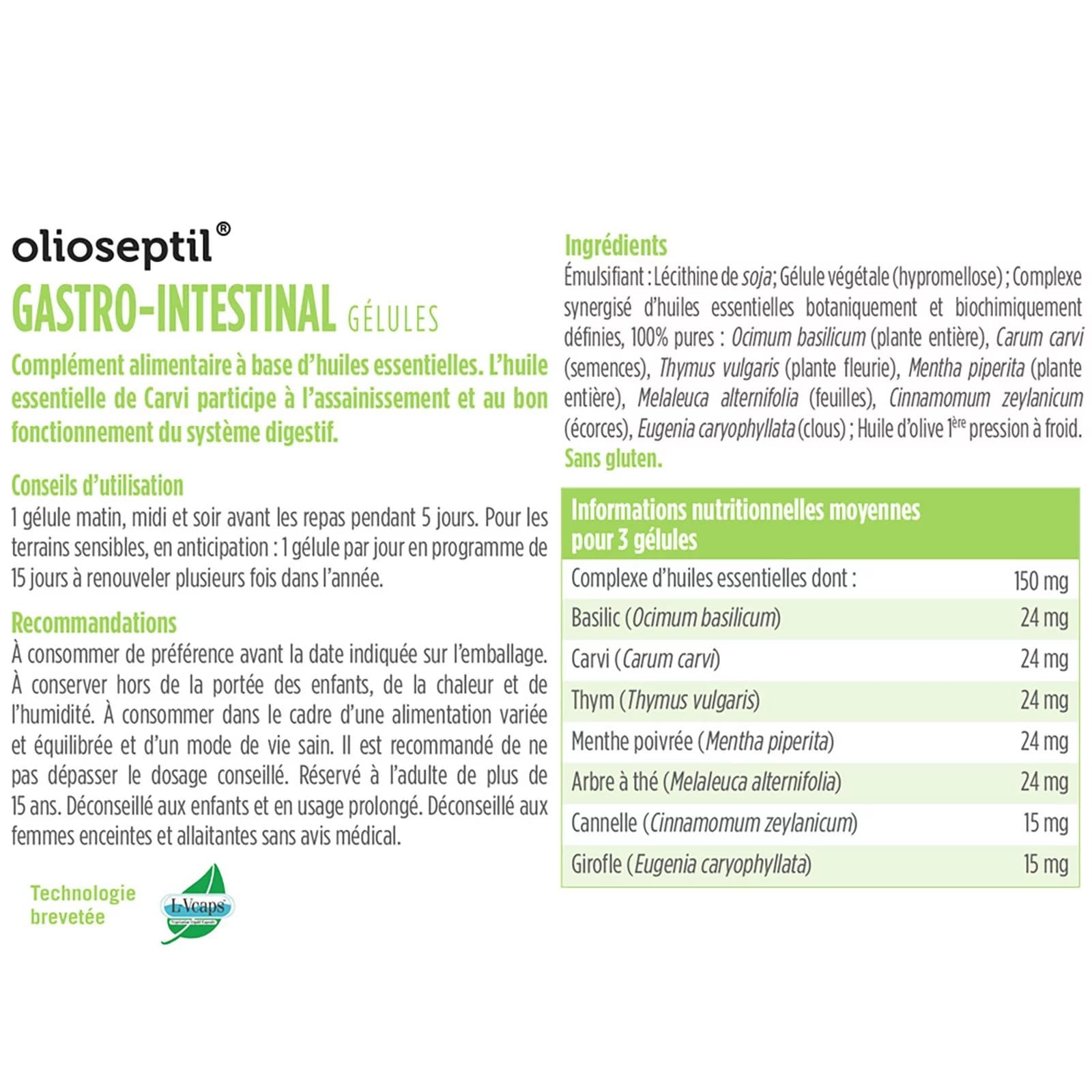 Olioseptil Duo Gastro Protect Gélules + EPP Citrus Digestion