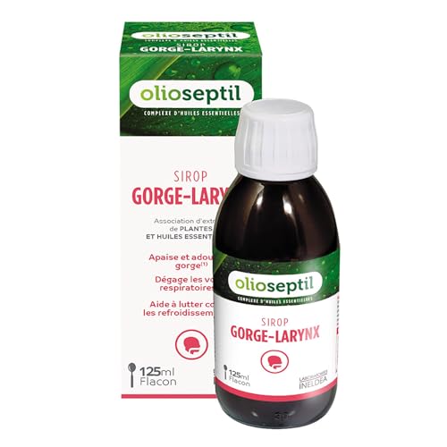 Olioseptil Confort respiratoire sirop gorge 125 ml manuka