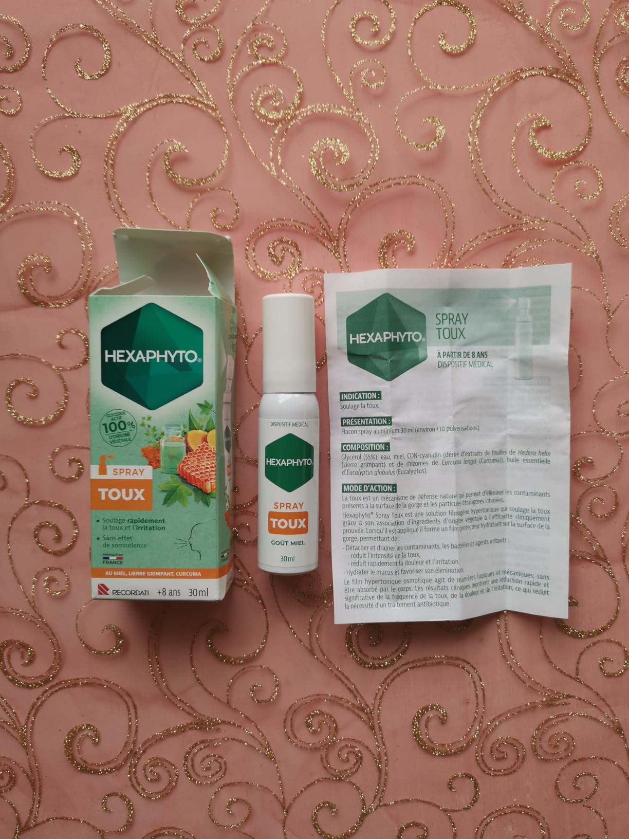 Hexaphyto Spray Hexaphyto spray toux miel 30 ml lot de 1