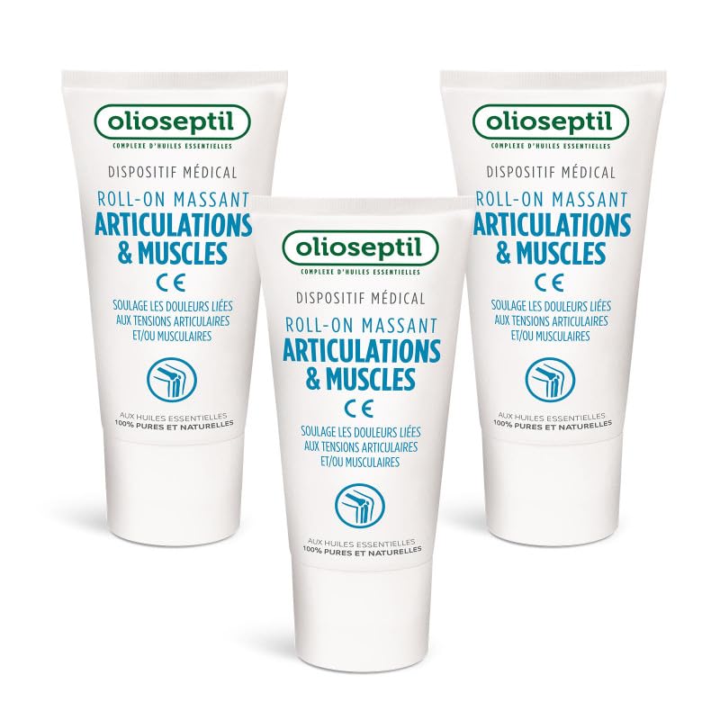 Olioseptil Roll-On Articulations Muscles lot de 3