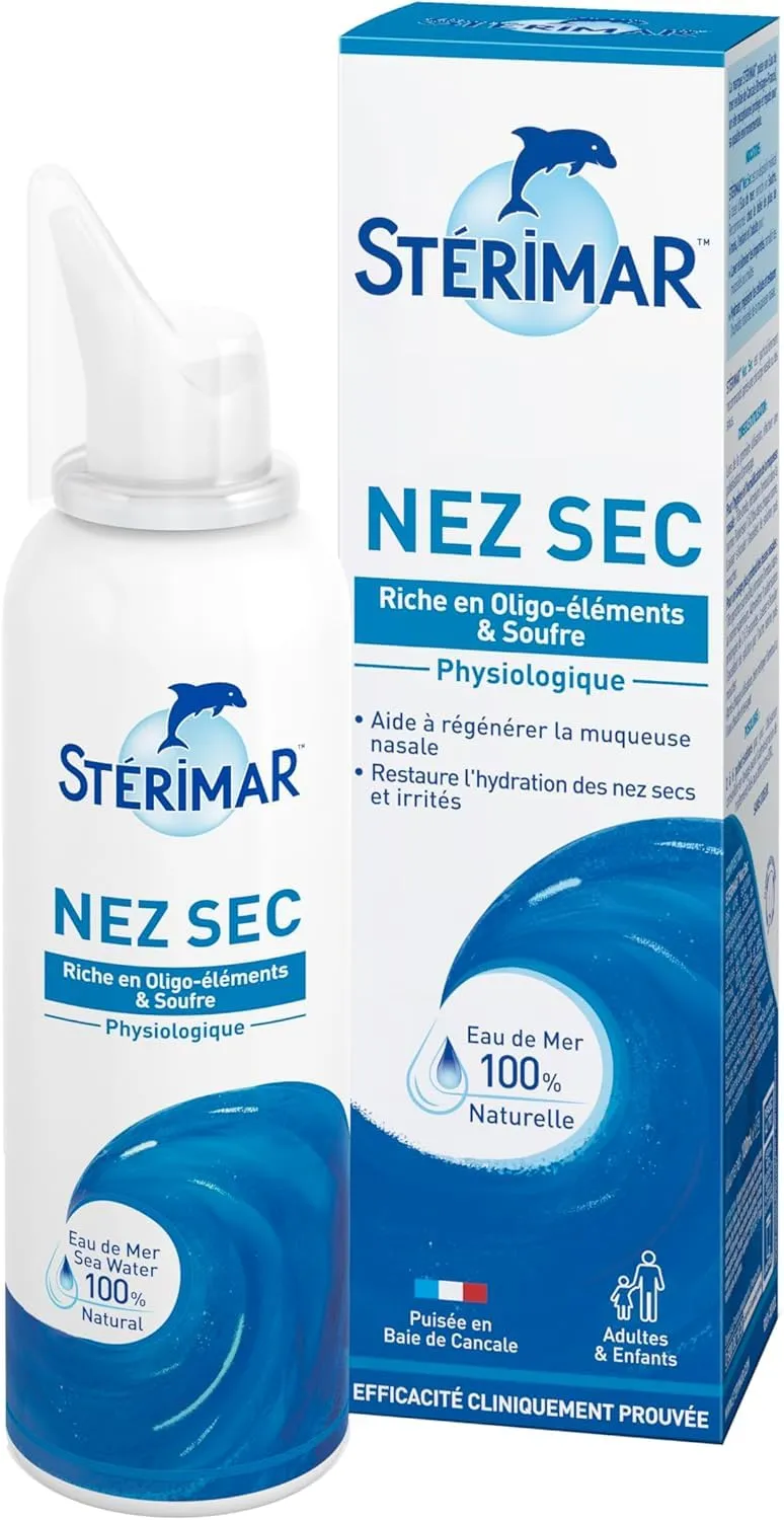 Stérimar Hygiène au quotidien Nez Sec spray nasal 100 ml soufre