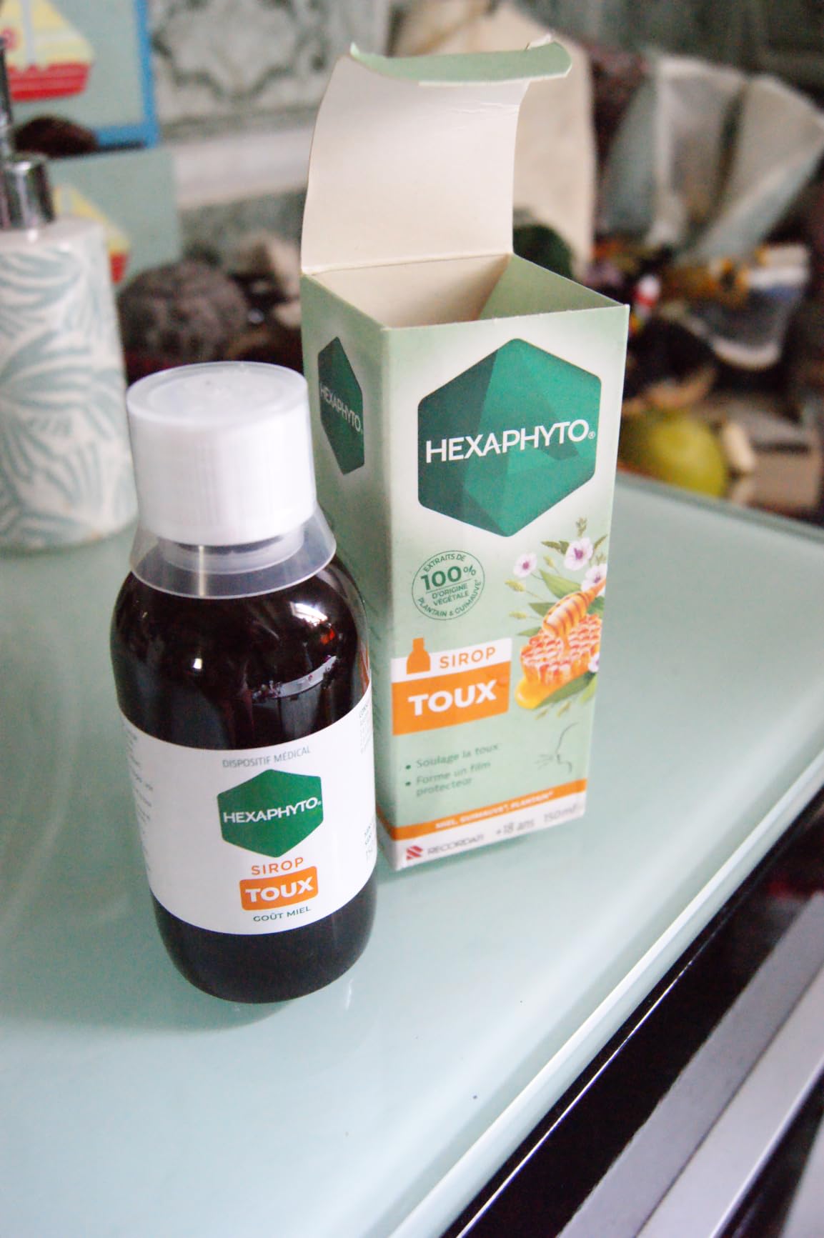 Hexaphyto Sirop Hexaphyto sirop toux gorge miel 150 ml enfant