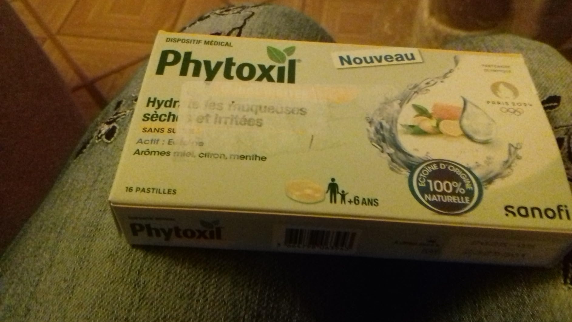 Phytoxil Gamme Gorge pastilles sans sucre fruits rouges x16