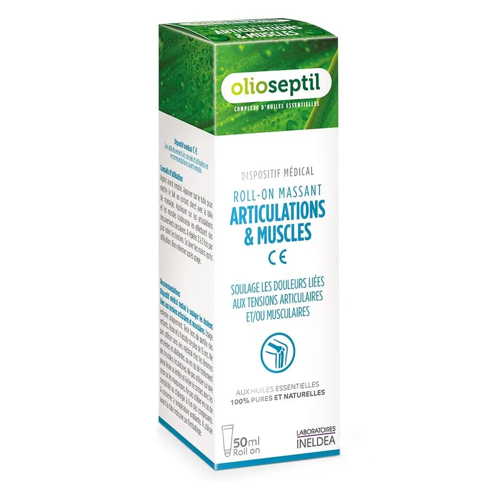 Olioseptil Au quotidien roll-on articulations muscles 50 ml menthol