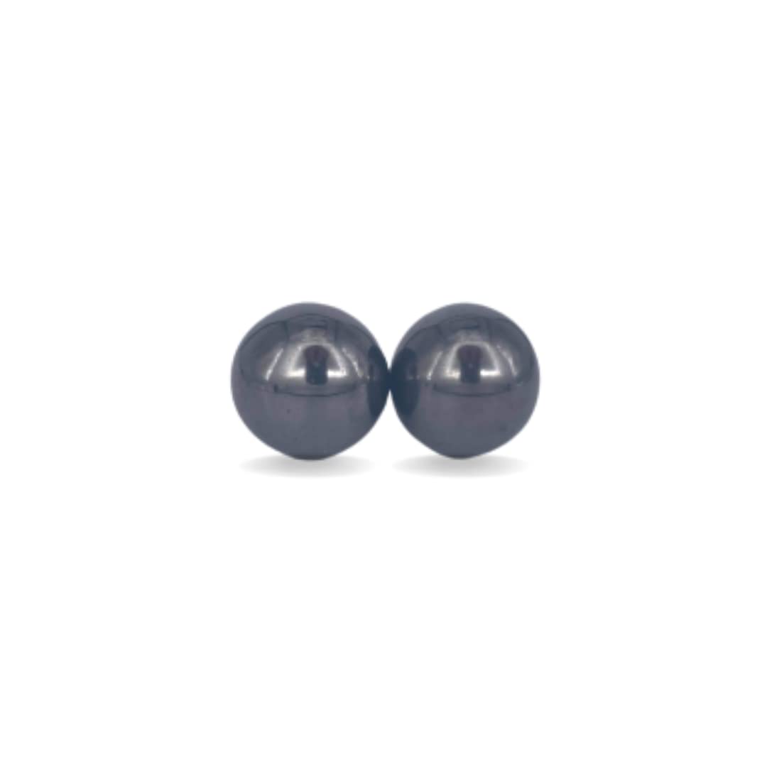 Aimantix Boules anti-stress hématite magnétique x2
