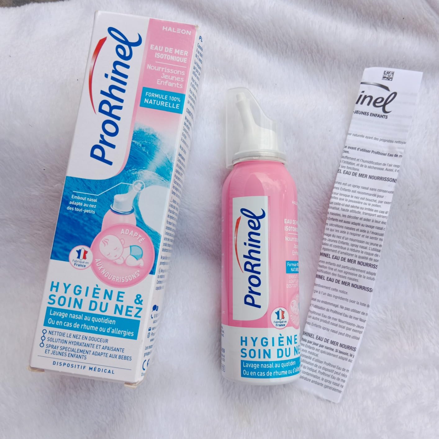 Prorhinel Gamme bébé spray nasal 100 ml eau de mer
