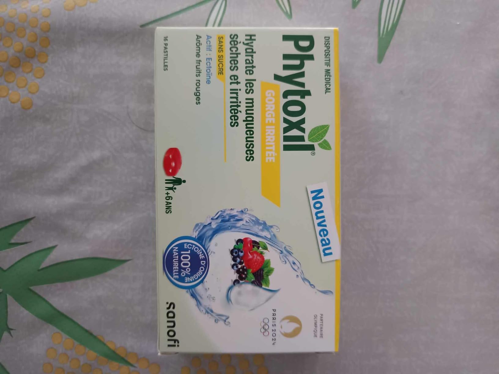 Phytoxil Gamme Gorge pastilles sans sucre fruits rouges x16