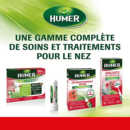 Humer Nez inhaler eucalyptus confort respiratoire dès 6 ans