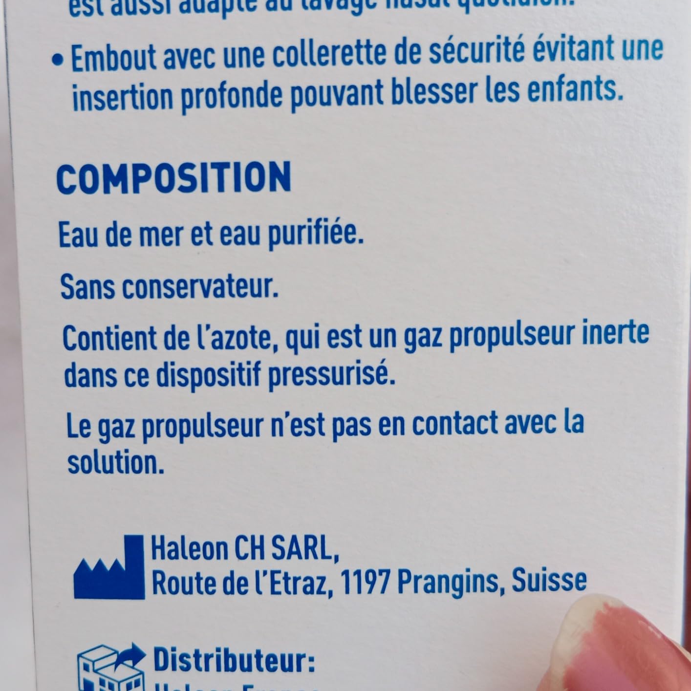 Prorhinel Gamme bébé spray nasal 100 ml eau de mer