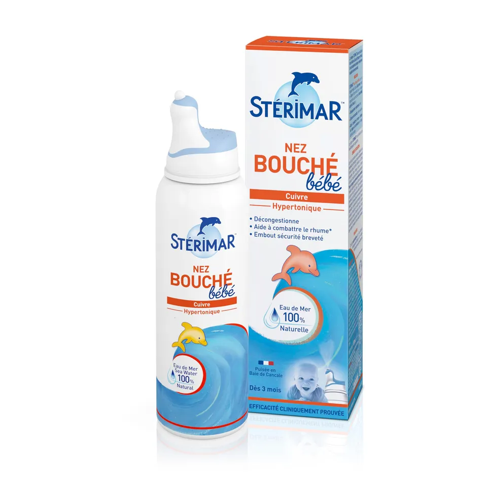 Stérimar Bébé Nez Bouché spray nasal 100 ml cuivre