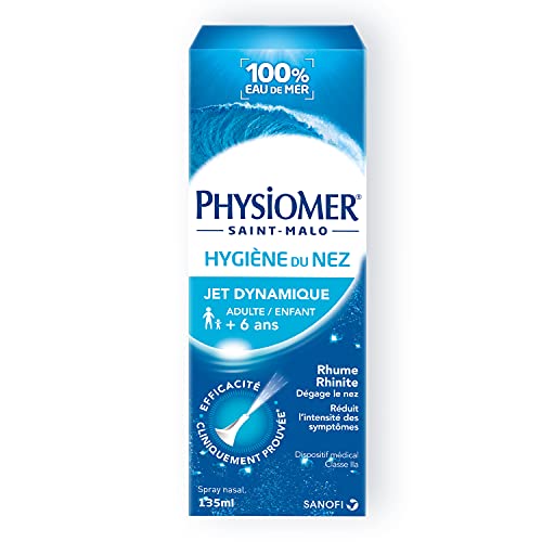 Physiomer Jet Dynamique spray nasal eau de mer 135 ml