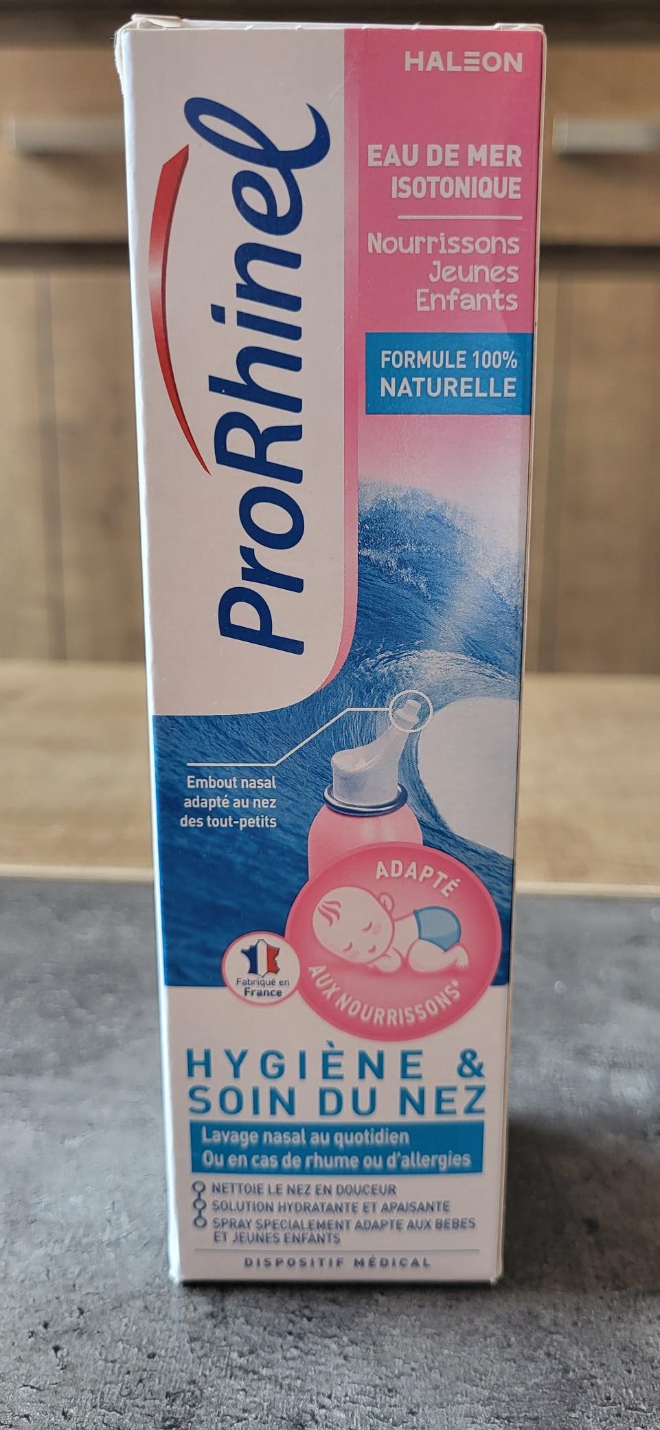 Prorhinel Gamme bébé spray nasal 100 ml eau de mer