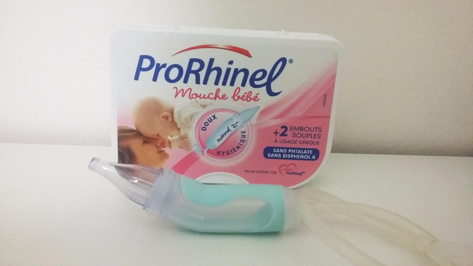 Prorhinel Gamme bébé Mouche-bébé manuel + 2 embouts rhume