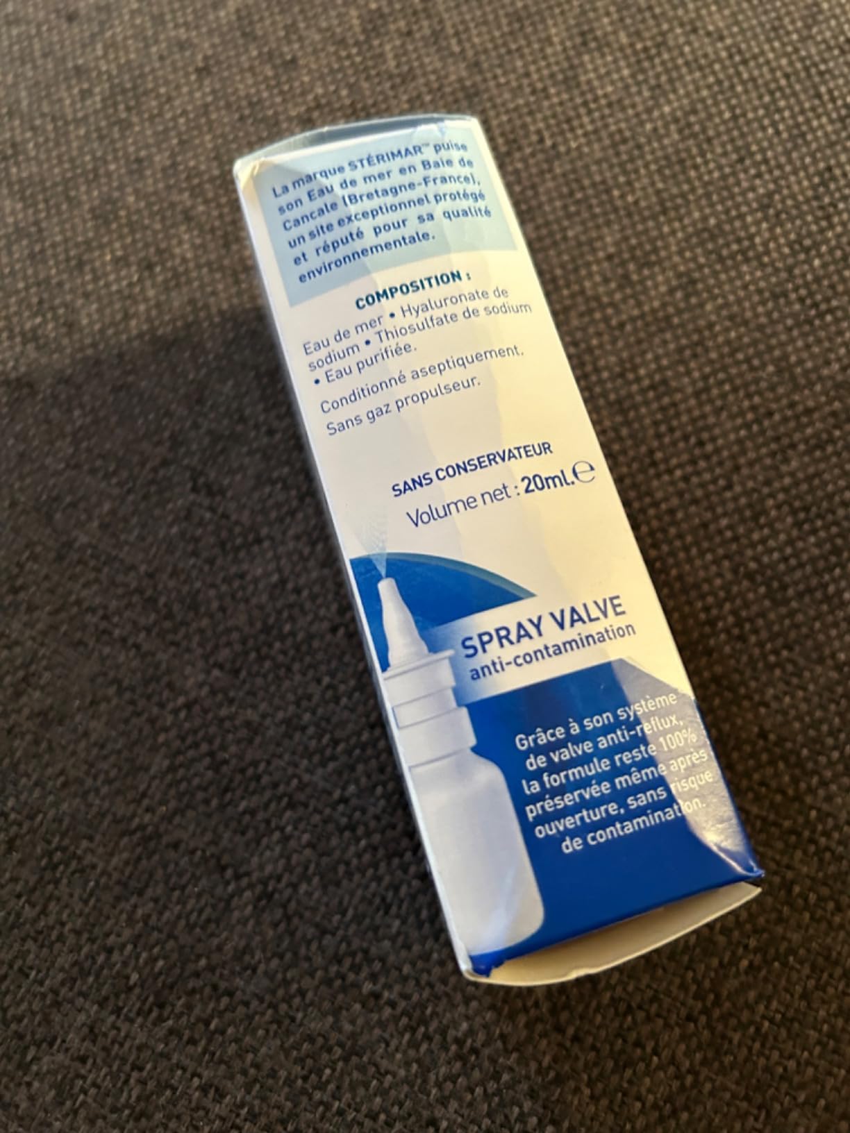Stérimar Hygiène au quotidien Nez Très Sec spray nasal 20 ml soufre