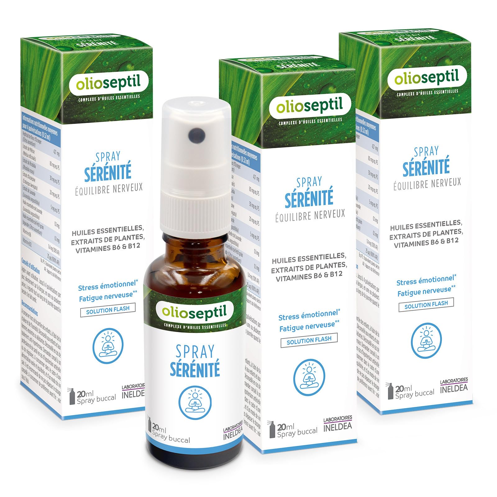 Olioseptil Sérénité spray émotionnel 2x20 ml rhodiola