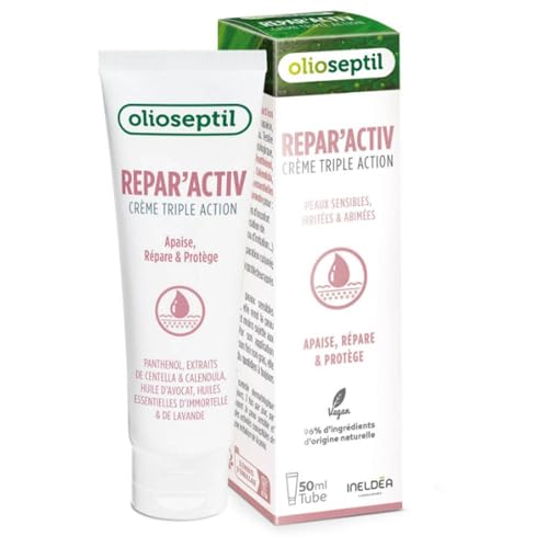 Olioseptil Repar'Activ crème peaux sensibles 50 ml