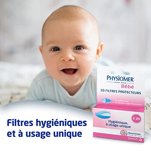 Physiomer Mouche Bébé filtres protecteurs jetables x20