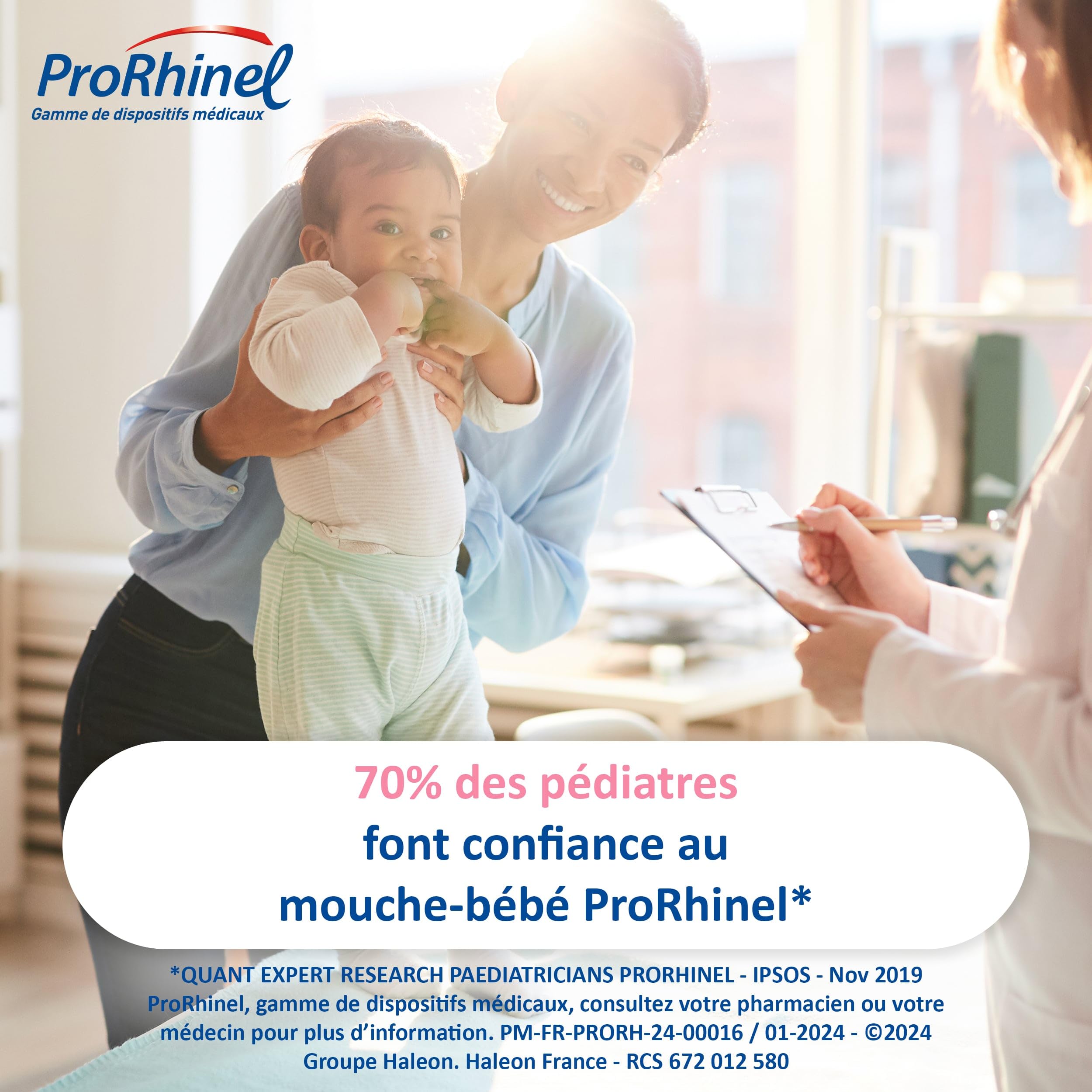Prorhinel Gamme bébé Kit rhume mouche-bébé + spray 100 ml