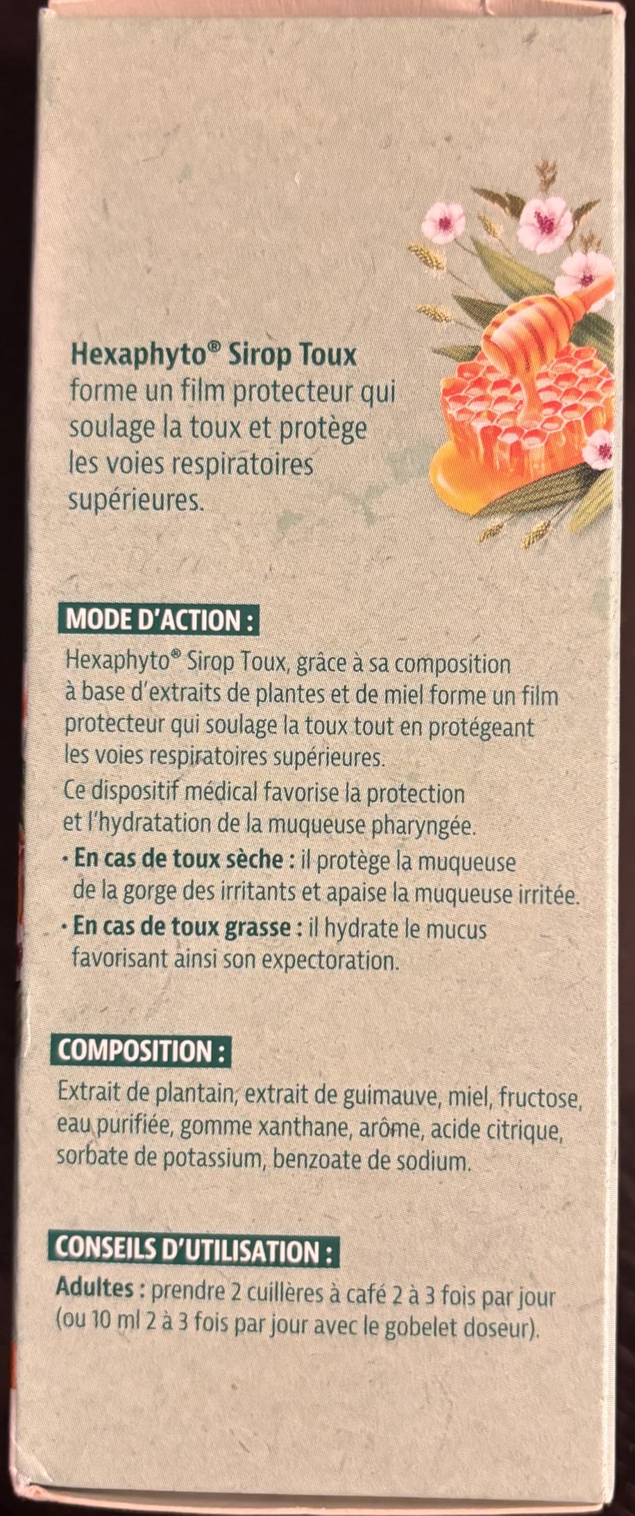 Hexaphyto Sirop Hexaphyto sirop toux 150 ml guimauve plantain
