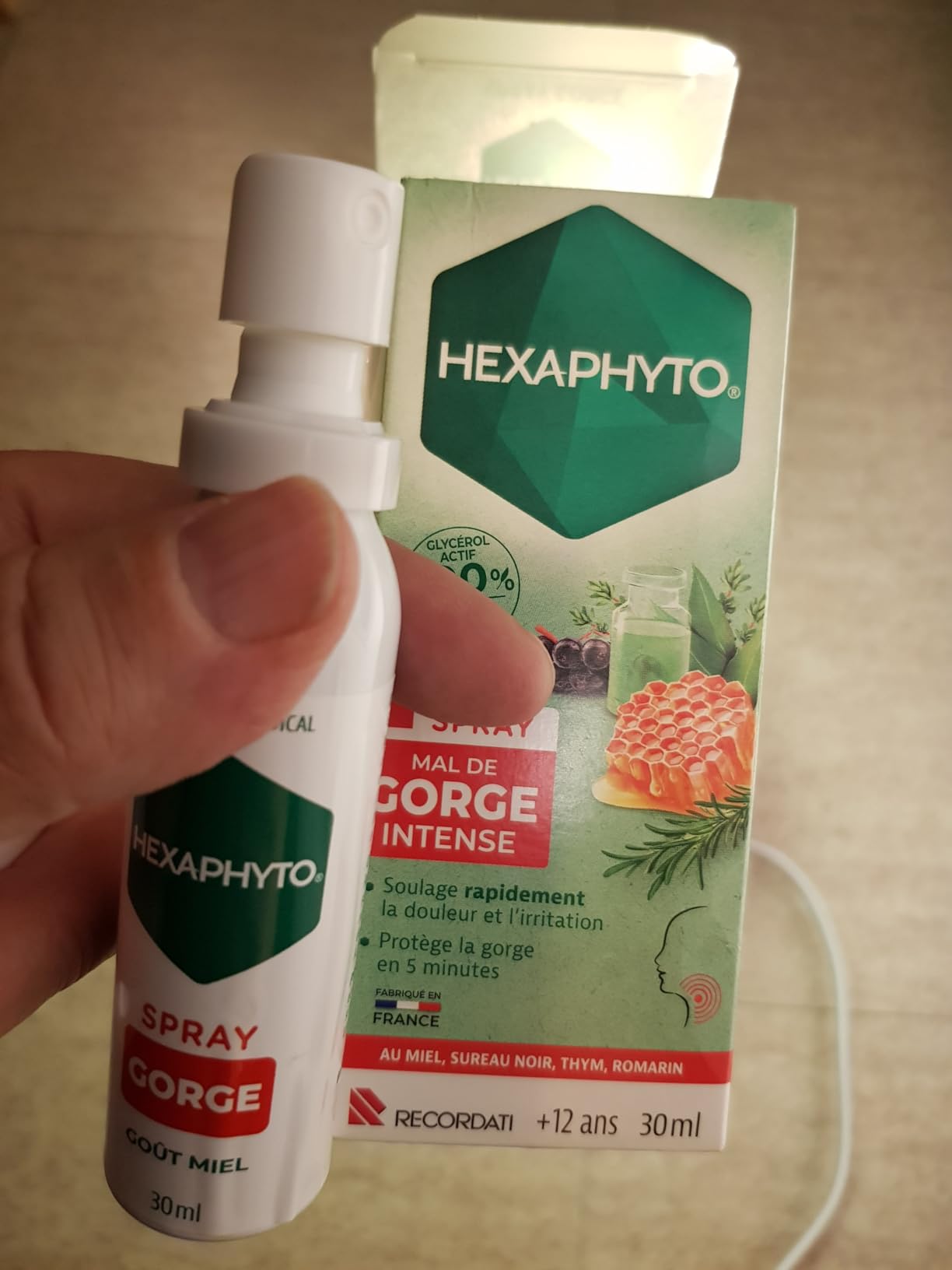 Hexaphyto Spray Hexaphyto spray mal de gorge miel 30 ml