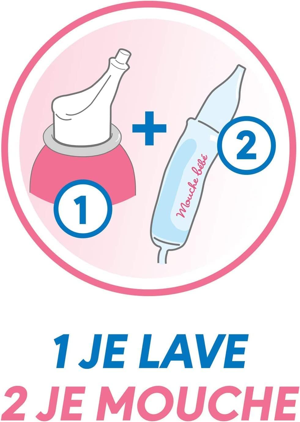 Prorhinel Gamme bébé mouche-bébé manuel + 60 embouts