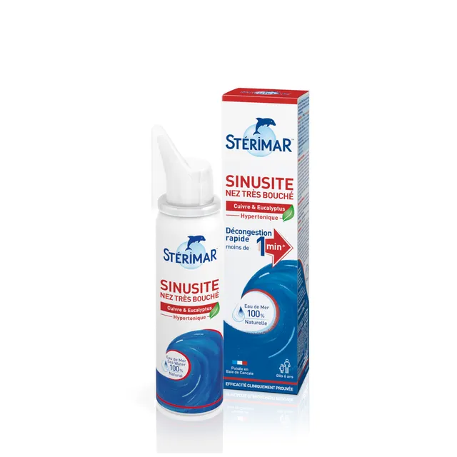 Stérimar Rhume spray nasal hypertonique 50 ml eucalyptus