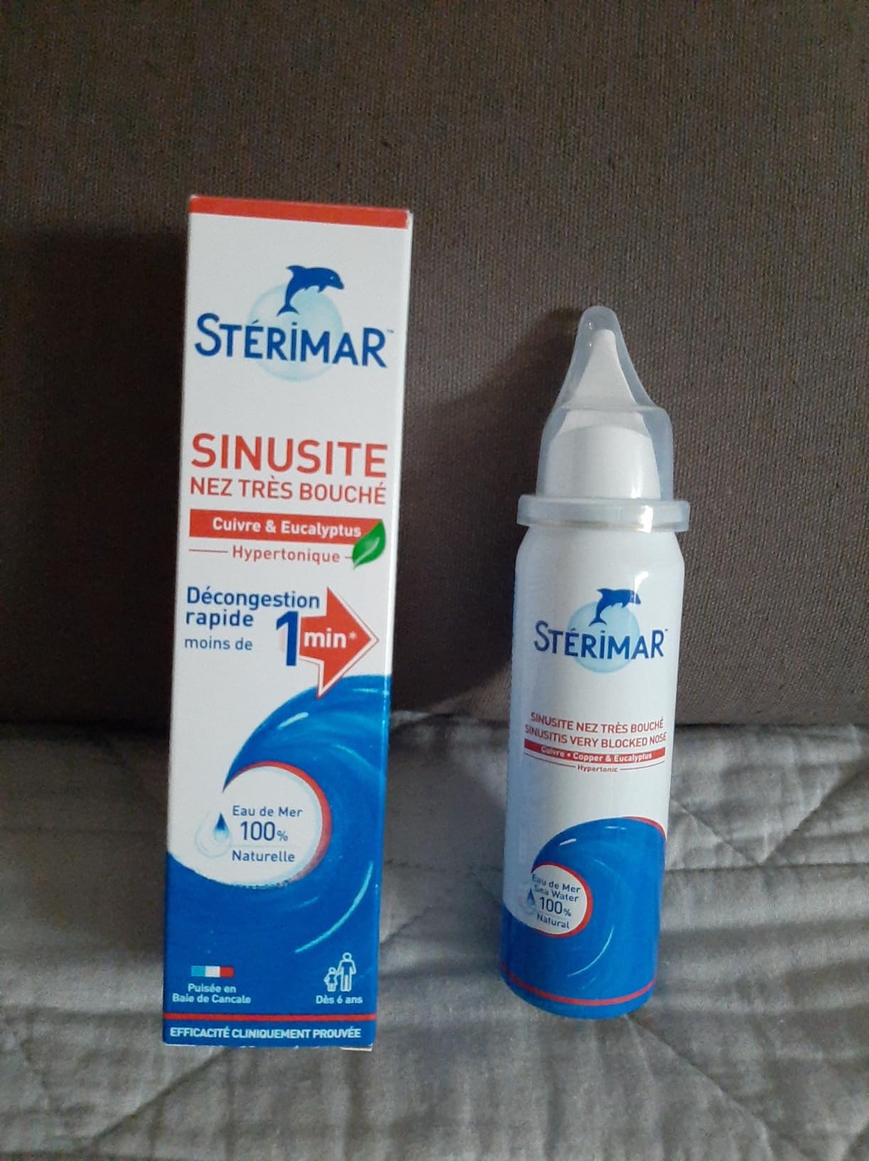 Stérimar Rhume spray nasal hypertonique 50 ml eucalyptus