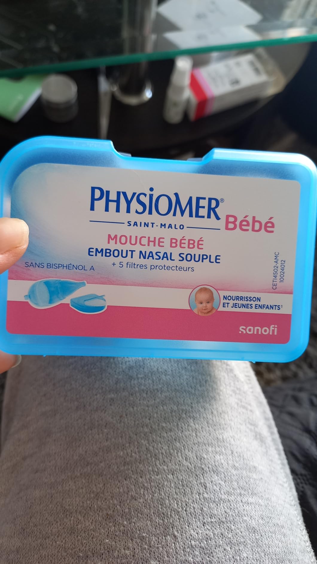 Physiomer Mouche Bébé aspirateur nasal nourrisson + 5 filtres
