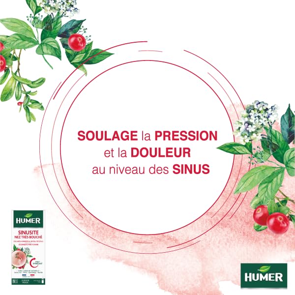 Humer Nez Sinusite spray nez très bouché 15 ml effet immédiat