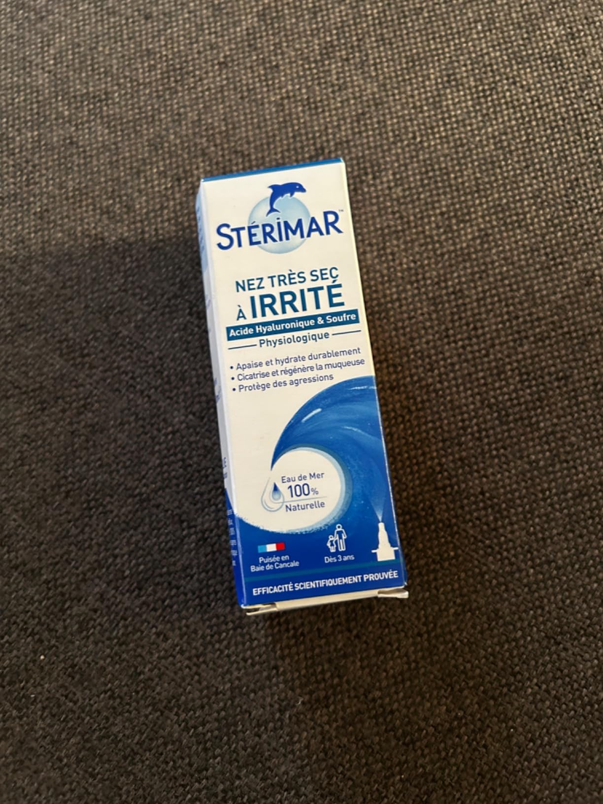 Stérimar Hygiène au quotidien Nez Très Sec spray nasal 20 ml soufre