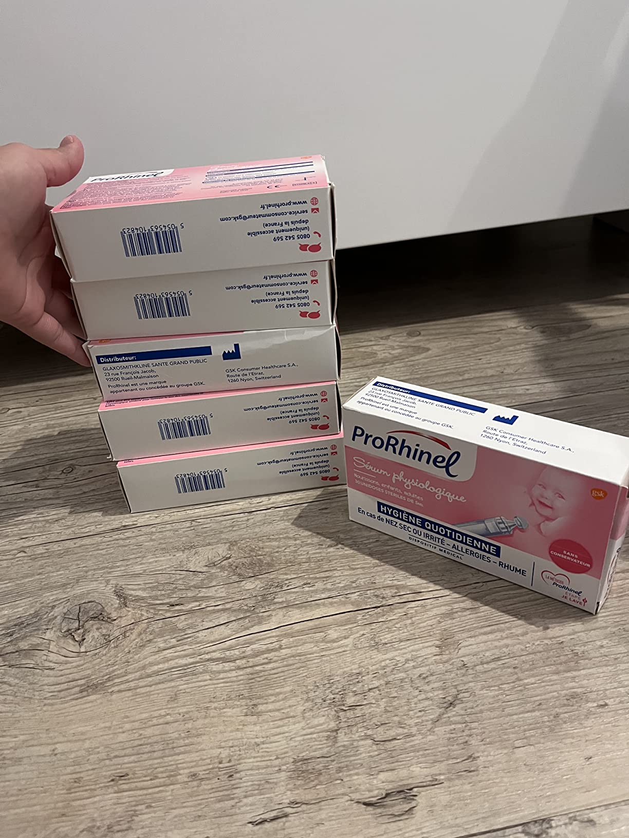 Prorhinel Gamme bébé sérum physiologique 6x30 unidoses